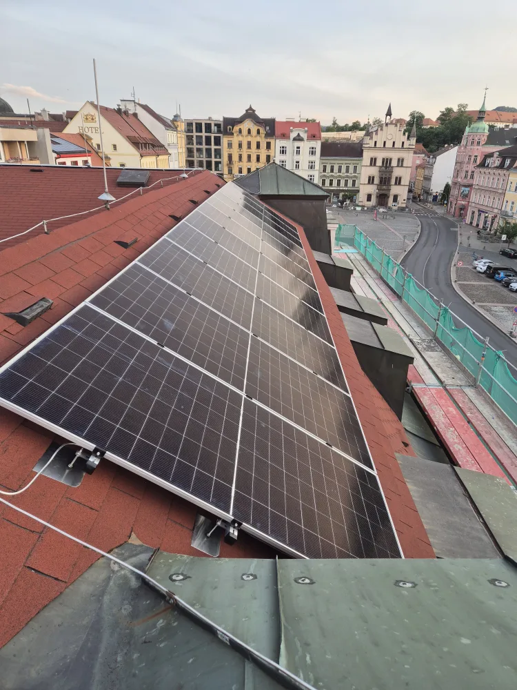 FVE 15 kWp – rodinný dům