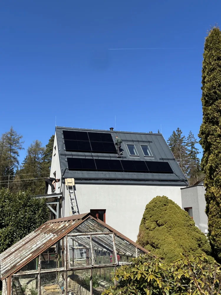 FVE 15 kWp – rodinný dům